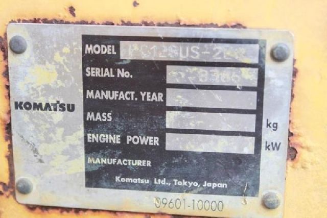 ขายแบคโฮ KOMATSU PC128US-2EQ 8386