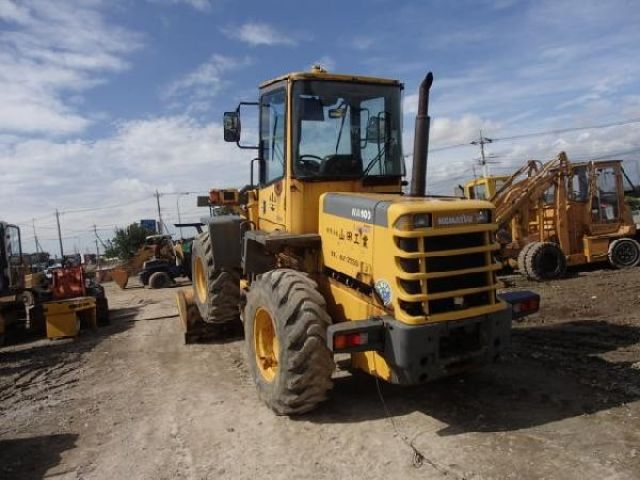 ขายรถตักล้อยาง KOMATSU WA100-3-51052