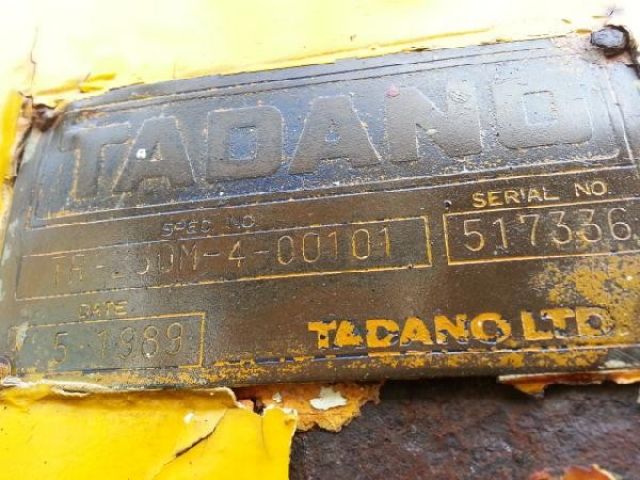 ขายรถเครน TADANO TR250M-4-517336 1989