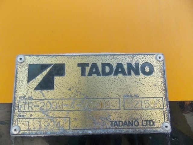 ขายรถเครน TADANO TR200-4-521586