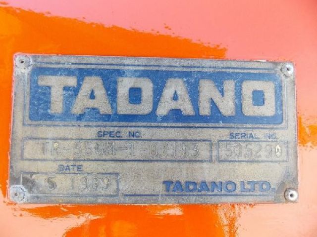 ขายรถเครน TADANO TR350M-1-505290