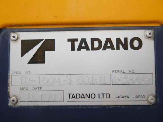ขายรถเครน TADANO TR160M-3-523384 1999y