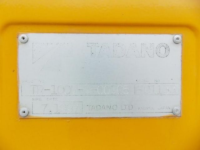 ขายรถเครน TADANO TR100M-1-FC1133 1997Y.