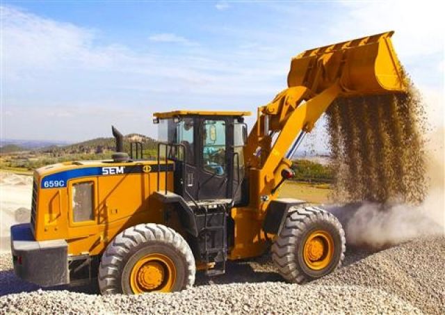 ขอแนะนำรถตักล้อยาง SEM 659C รถใหม่ By Caterpillar