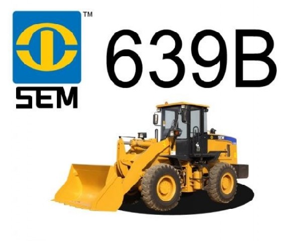 รถตักล้อยาง SEM 639B คุณภาพดี ผลิตโดย Caterpillar