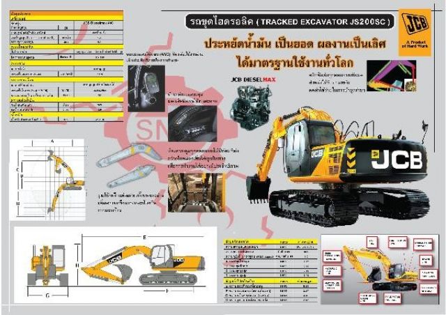 ตัวแทนจำหน่ายรถตักหน้าขุดหลัง รถบด และรถขุด Backhoe ยี่ห้อ JCB จากประเทศ England