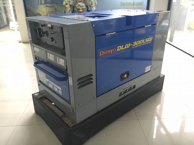 เครื่องเชื่อมใหม่ DENYO DLW-300LSW : Dual welding 130A / 10KVA *Japan โทร. 080-6565422 (หนิง)
