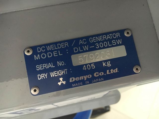 เครื่องเชื่อมใหม่ DENYO DLW-300LSW : Dual welding 130A / 10KVA *Japan โทร. 080-6565422 (หนิง)