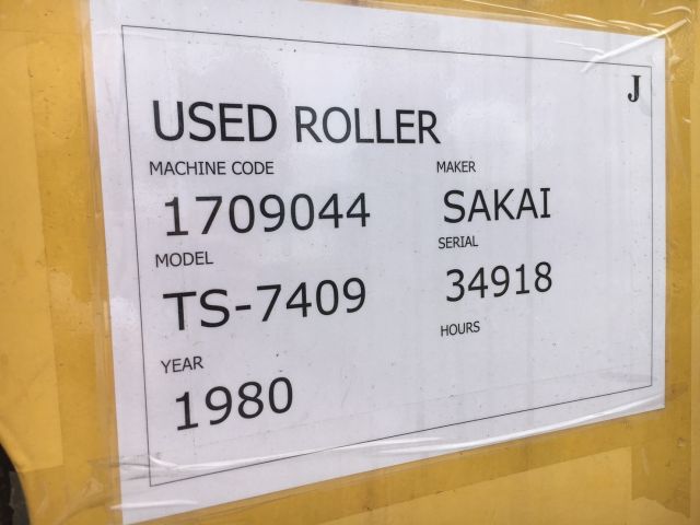 SAKAI TS7409 รถบด 9 ล้อยาง นำเข้าจากญี่ปุ่น โทร. 080-6565422 (หนิง)