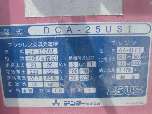 DENYO DCA-25USI : 25KVA *ตู้เก็บเสียงเงียบ นำเข้าจากญี่ปุ่น โทร. 080-6565422 (หนิง)