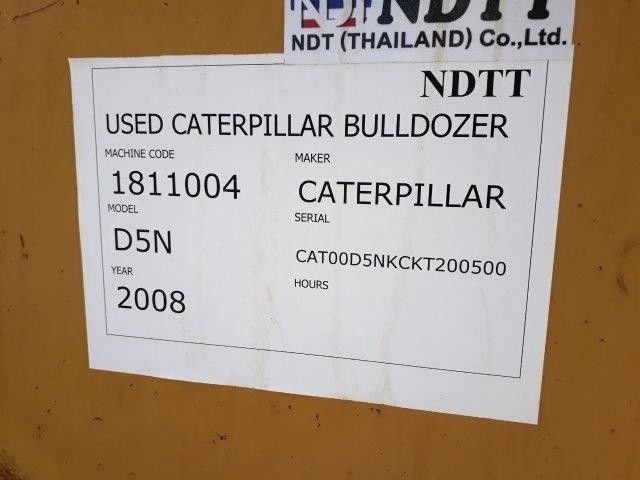 Caterpillar D5N นำเข้าจากญี่ปุ่น โทร. 080-6565422 (หนิง)